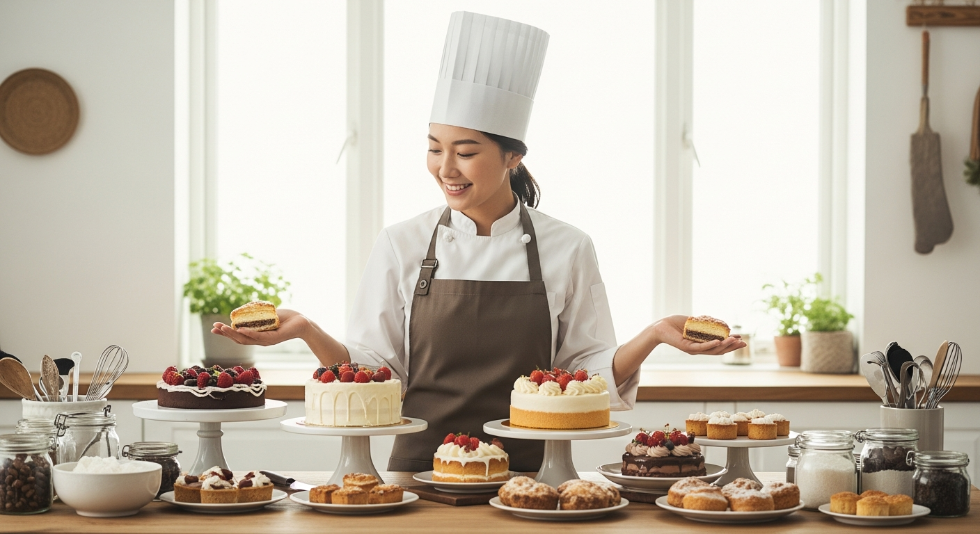 作業を減らした分だけこだわりを増やせるパティシエ