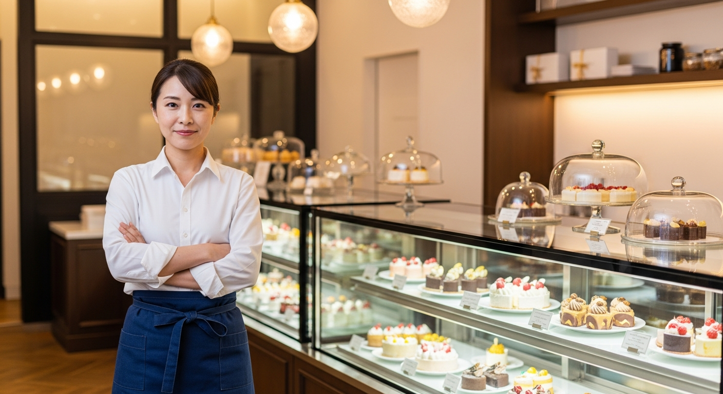 技術を磨く人ほど仕組みを持つべき——誇り高きケーキ店オーナー